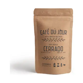 Café Du Jour 100% Arabica Cerrado 500 Gram Vers Gebrande Koffiebonen
