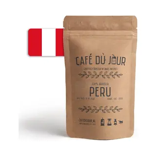 Café Du Jour Peru Koffie - 100% Arabica Vers Gebrande Koffiebonen - 1 Kilo