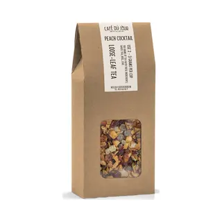 Peach Cocktail - Vruchtenthee 100 Gram - Café Du Jour Losse Thee