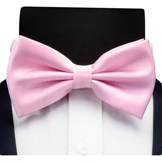 Sorprese Vlinderdas - 100% Zijden - Roze - Luxe En Chique Vlinderstrik - Volwassenen - Waterafstotend