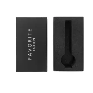 Favorite Fashion | Horloge Giftbox / Cadeau Doosje | Zwart / Metallic Zilver | 15, 7 X 8, 8 X 2, 9 Cm