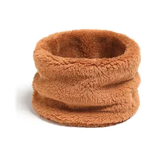 Teddy / Fleece Nekwarmer - Colsjaal | Bruin | Polyester | One Size | Fashion Favorite