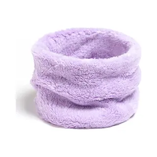 Teddy / Fleece Nekwarmer - Colsjaal | Lila | Polyester | One Size | Fashion Favorite