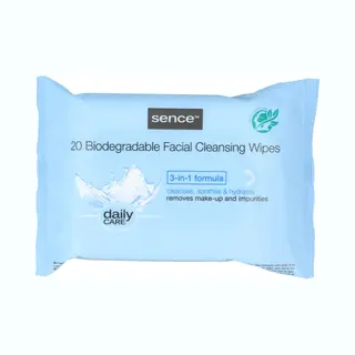 Sence Gesichtsreinigungstücher 3 In 1 20 Stk.