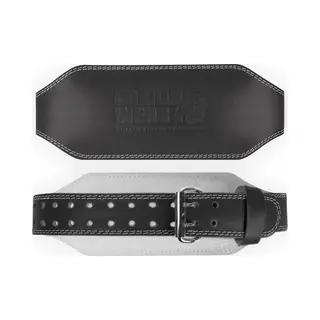 Gorilla Wear, Unisex, Gürtel, Hebegürtel Leder Gepolstert 6", Schwarz, (L, Xl)