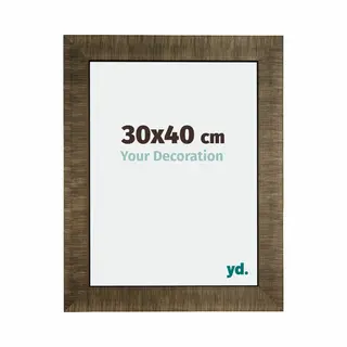 Your Decoration Fotokader 30x40 Cm - Champagne Geborsteld - Hout - Leeds