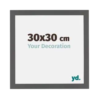 Your Decoration Fotokader 30x30 Cm - Antraciet - Mdf - Mura