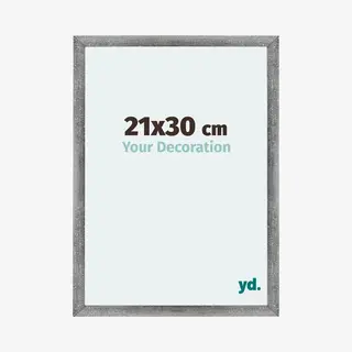 yd. Your Decoration - Fotolijst 21x30 Cm - Mdf - Grijs Geveegd - Mura