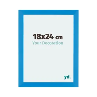 Your Decoration Fotokader 18x24 Cm - Helder Blauw - Mdf - Mura