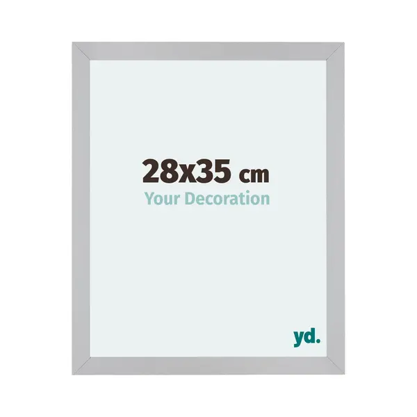 Your Decoration Fotokader 28x35 Cm - Zilver Mat - Mdf - Mura thumbnail