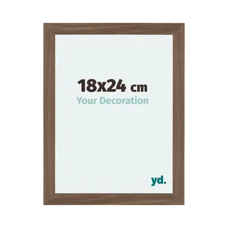 Your Decoration Fotokader 18x24 Cm - Walnoot Donker - Mdf - Mura