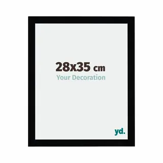 Your Decoration Fotokader 28x35 Cm - Zwart Hoogglans - Mdf - Mura