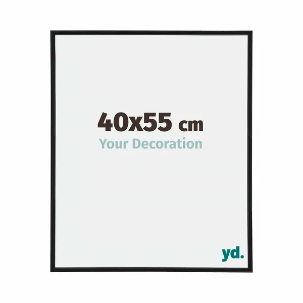 yd. Your Decoration Fotokader 40 X 55 Cm, Zwart Mat, Fotokader Van Kunststof Met Acrylglas, Ontspiegeld, Kader, 40 X 55 Cm, Annecy thumbnail