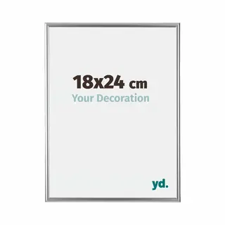 Your Decoration Fotokader 18x24 Cm - Zilver - Kunststof - Bordeaux