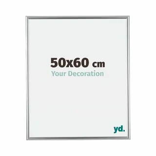 Your Decoration Fotokader 50x60 Cm - Zilver - Kunststof - Bordeaux