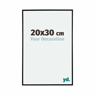 Your Decoration Fotokader 20x30 Cm - Zwart Mat - Kunststof - Evry