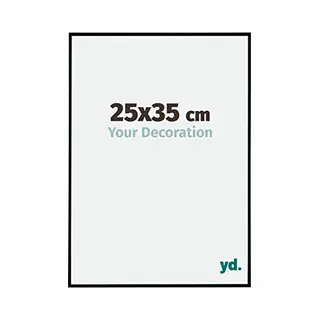 Your Decoration Fotokader 25x35 Cm - Zwart Mat - Kunststof - Evry