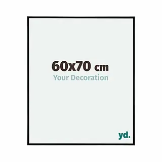 yd. Your Decoration - Fotolijst 60x70 Cm - Kunststof - Zwart Mat - Evry
