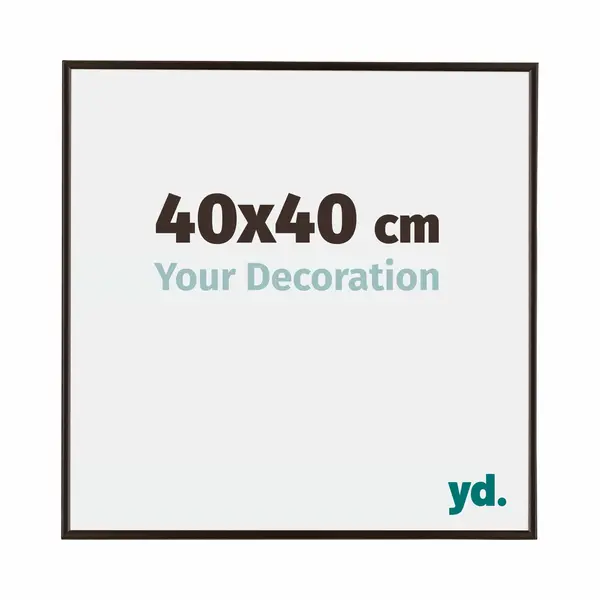 yd. Your Decoration - Bilderrahmen 40x40 Cm - Antrazit - Bilderrahmen Aus Kunststoff Mit Acrylglas - Antireflex - 40x40 Rahmen - Evry thumbnail
