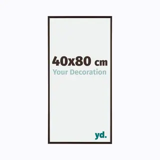 yd. Your Decoration - Fotolijst 40x80 Cm - Kunststof - Antraciet - Evry