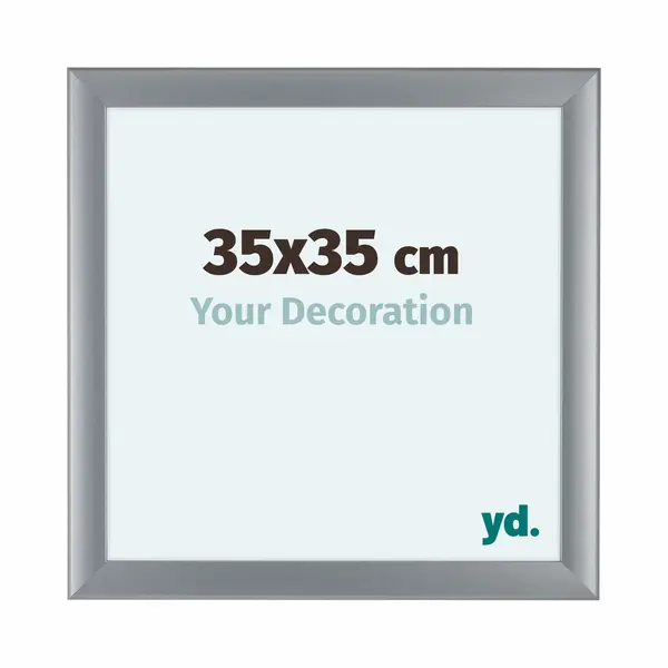 Your Decoration Fotokader 35x35 Cm - Zilver Mat - Mdf - Como thumbnail