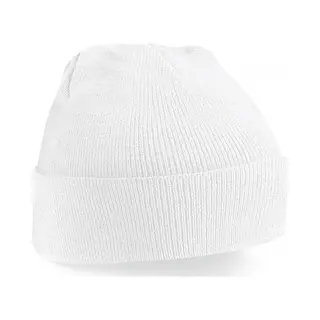 Wintermuts Wit| Klassieke Gebreide Muts In 30 Verschillende Kleuren| Tweelaags Gebreid
