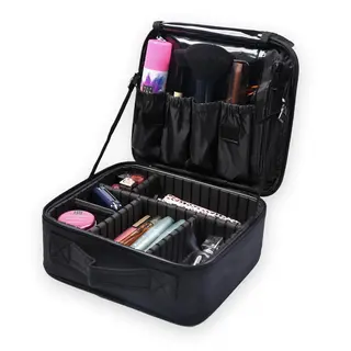 Eagle Home & Lifestyle Eagle Make-up Organizer - Make-up Koffer - Verstelbare Vakken - Beautycase - Multifunctioneel - Make-up Tas - Reisformaat