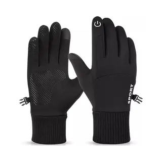 Roegaarden Handschoenen - Heren En Dames - Sport - Touchscreen - L/Xl - Zwart