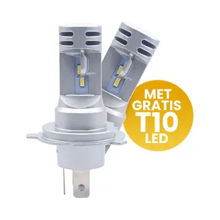 Xeod H4 Perfect Fit Bi-Led Lampen Met E-Keur – Auto Verlichting Lamp – Dimlicht En Grootlicht - 2 Stuks – 12V