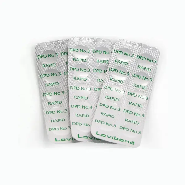 W'eau Chloor Dpd 3 Tabletten Voor Manuele Tester - 100 Stuks thumbnail