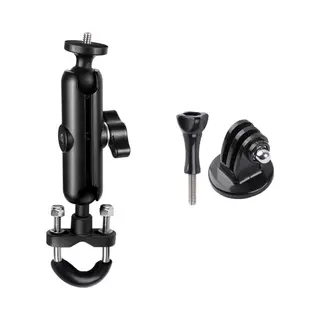 Garpex® Bike Mount Voor Actioncamera - Geschikt Als Mount Voor Motor Scooter Fiets - Universele Mount Voor Diverse Actioncamera
