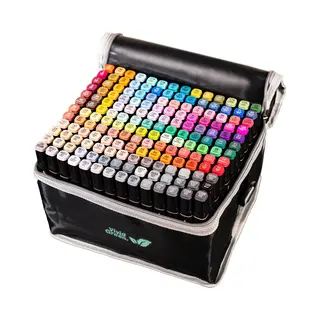 Twinmarkers 168 Stuks Voor Volwassenen - Alcohol Markers - Stiften - Markeerstiften - Vivid Green