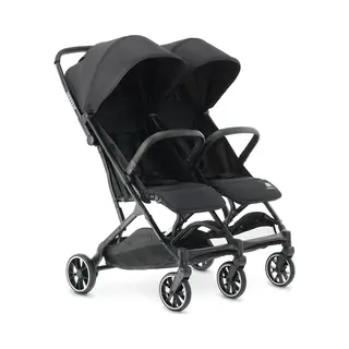 Deryan Rolo X2 Pushchair - 2 In 1 Pram & Buggy - Birth To 4 Years - Maximum Load 44 Kg - Compact & Foldable - Black