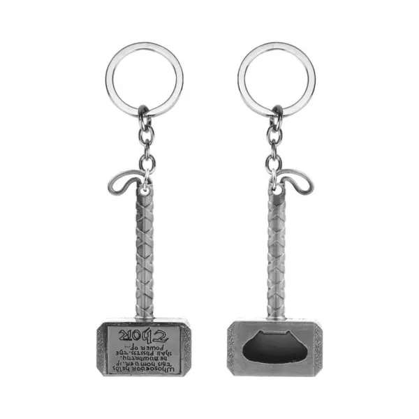 Jaxy Marvel Keychain - Avengers Sleutelhanger - Opener Bier - Flesopener Sleutelhanger - Keychain Disney - Keyring - Bieropener - Thor Sleutelhanger thumbnail