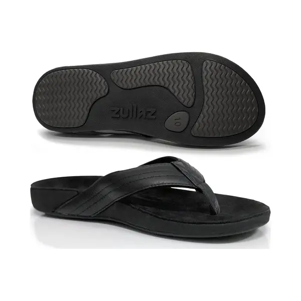 Heren Slippers ZullaZ Byron Black thumbnail