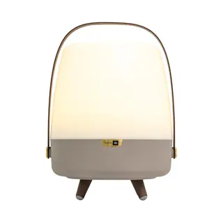 Kooduu Lite-up Play 2.0 Mono draadloze luidspreker Beige, Wit, Hout 10 W