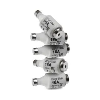 Dparts 16A Zekeringen Meterkast - 1 Set A 5 Stuks - 500V 16 Ampere Zekering Stoppen