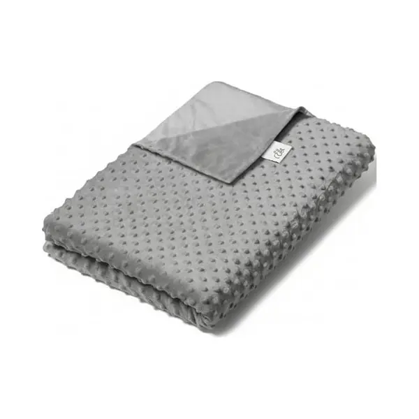 Ella Bettbezug 135x200 Cm Für Gewichtsdecke - Weicher Minky-Fleece-Deckenbezug - Geeignet Für 7 Kg Und 9 Kg Gewichtsdecken thumbnail