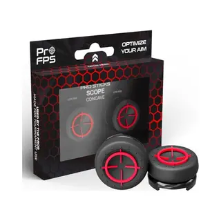 ProFPS Thumbsticks, PS5 & PS4 Accessories - 2 Concave Controller Sticks For Aimbot Precision - Essential PlayStation 5 & PS4 Thumb Grips For Esports