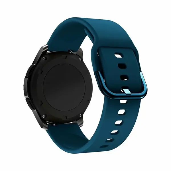 By Qubix - Smartwatch Bandje 20mm - Siliconen Sportband - Zee Blauw - Geschikt Voor Garmin Vivomove 3 - Hr - Luxe - Sport - Style - Trend - Geschikt thumbnail