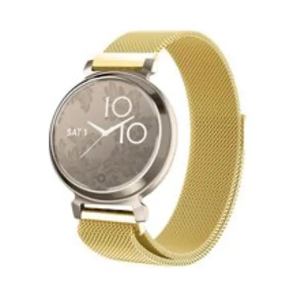 By Qubix Milanese Bandje - Goud - Geschikt Voor Garmin Lily 2 - Geschikt Voor Garmin Bandje thumbnail