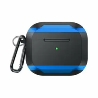 By Qubix AirPods 3 Hoesje - Tpu - Anti Fall Series - Zwart - Blauw