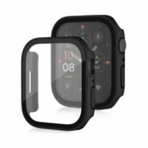By Qubix Hard Case 40mm - Zwart - Geschikt Voor Apple Watch 40mm Hoesje - Screenprotector - Bescherming IWatch - Bescherm Hoesje thumbnail