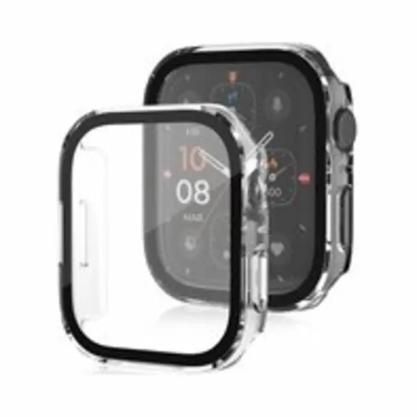 By Qubix Hard Case 40mm - Transparant - Geschikt Voor Apple Watch 40mm Hoesje - Screenprotector - Bescherming IWatch - Bescherm Hoesje thumbnail