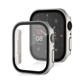By Qubix Hard Case 40mm - Starlight - Geschikt Voor Apple Watch 40mm Hoesje - Screenprotector - Bescherming IWatch - Bescherm Hoesje