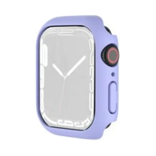 By Qubix Apple Watch 41mm Hard Case (open Front) - Lila - Geschikt Voor Apple Watch 41mm Hoesje - Screenprotector - Bescherming IWatch - Bescherm thumbnail