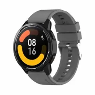 By Qubix - Smartwatch Bandje 22mm - Geschikt Voor Garmin Vivoactive 4 - 4L - Siliconen Sportband - Grijs - Geschikt Voor Garmin Bandje