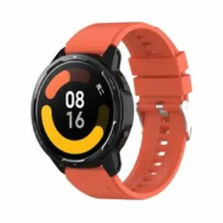 By Qubix - Smartwatch Bandje 22mm - Geschikt Voor Garmin Vivoactive 4 - 4L - Siliconen Sportband - Oranje - Geschikt Voor Garmin Bandje