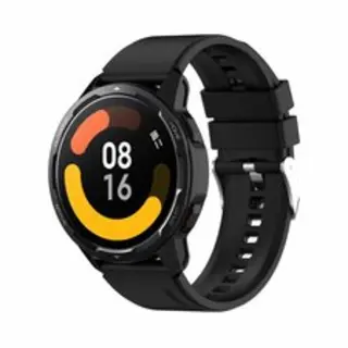 By Qubix - Smartwatch Bandje 22mm - Geschikt Voor Garmin Vivoactive 4 - 4L - Siliconen Sportband - Zwart - Geschikt Voor Garmin Bandje