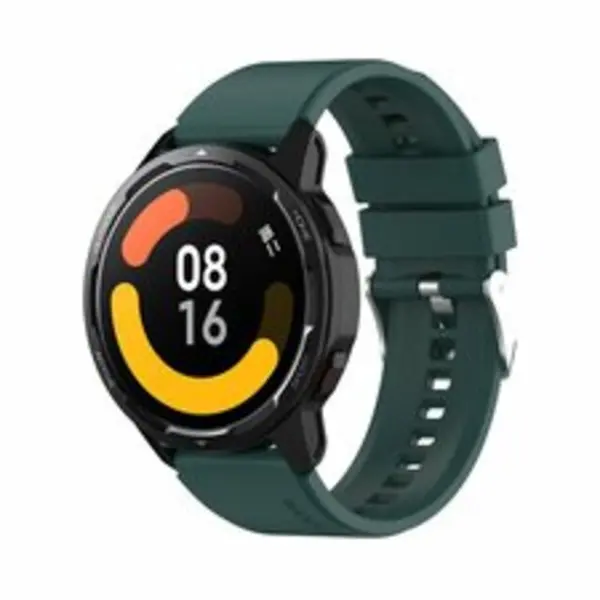 By Qubix - Smartwatch Bandje 22mm - Geschikt Voor Garmin Forerunner 970 - 570 (47mm) - 255 - Siliconen Sportband - Donkergroen - Geschikt Voor Garmin thumbnail